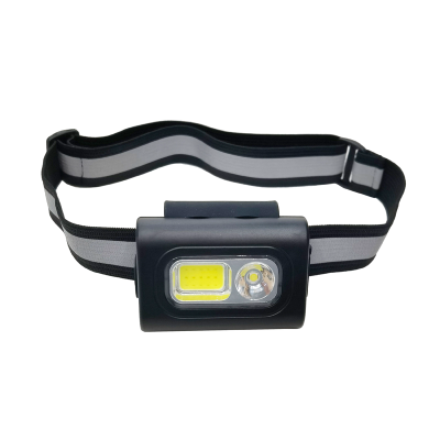 YJ-A001 Rechargeable Plastic Riding Headlamp Camping Lamp Repair Headlamp Silicone Magnetic Suction Run Light
