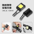 3133 Square Taillight USB Charging Lamp Set Bicycle Headlight and Rear Light Set Safety Warning Taillight