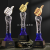 Annual Meeting Water Glaze Trophy Customized Honor Award Excellent Staff High-End Creative Crystal Medal Customized