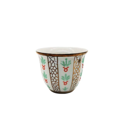 80cc 90cc porcelain arabic Cawa cup Porcelain Cup and Saucers Creamic Supplies
