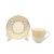 ceramic gold rim tea cup and saucer porcelain coffee set new bone china tea cup