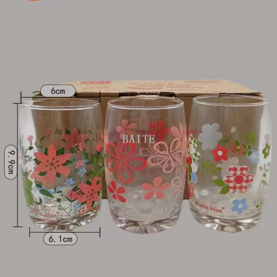 Astra Blue High Quality Glass Water Cup Household Cups Water Cup Beer Steins Tea Cup Glass Mug