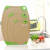 Food Grade High Quality Plastic Cutting Board More Sizes Irregular Chopping Board with Hanging Hole Plastic Cutting Board 