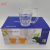 High Quality Glass Water Cup Household Tea Cups Transparent Beer Mug with Handle 6PCS Glass Cup Set for Daily Use
