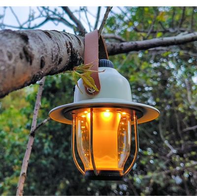 Outdoor Camping Light Charging Retro Lantern New Camp Tent Light Portable Lighting Led Camping Light