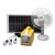 Solar Panel Energy Power System off-Grid Dc30w155.4wh Indoor Portable Solar Home