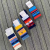 omen's Socks Mixed Color Stripe Tube Socks Fashion Color Stripes All-Matching Casual Socks