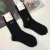 Spring and summer socks plain color thin type in tube socks sports socks men's and women's same type of solid color lett
