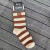 Women's Socks Summer Fashion Waziacne Tube Socks Striped Color Embroidered Smiley Athletic Socks Fashion Stockings