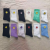 Socks men's and women's sports socks solid color embroidery smiley face socks thin casual socks fashion fashion sports s