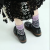 Socks for women Ys vintage style wood ear side mid-tube socks Japanese lace patchwork contrast stripes personality leg s