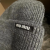 Autumn/Winter Ms MAOZI woolen hat Alphabet embroidery solid color fashion cold hat Warm winter hat