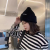 Autumn/Winter Ms MAOZI woolen hat Alphabet embroidery solid color fashion cold hat Warm winter hat