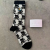 Women's Socks Embroidery Tube Socks Queen Mother Saturn Cotton Socks Striped Cartoon Animal Fashion Socks