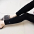 Women's Leggings Black Gray Empress Dowager Saturn Full-Length Pants Leg Shaping Plastic Fashion Gym Pants