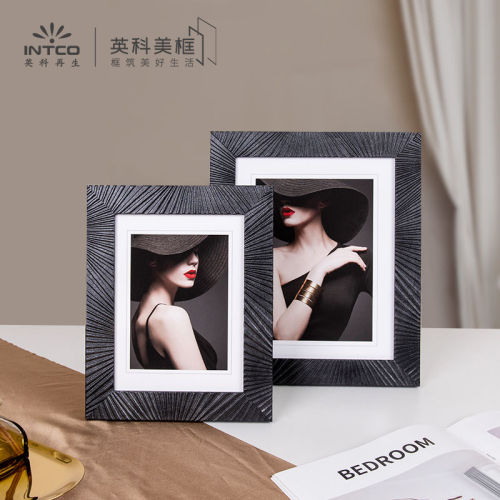 nordic decoration photo frame furniture light luxury 7-inch 8-inch 10-inch vertical photo frame photo studio photography picture frame advanced