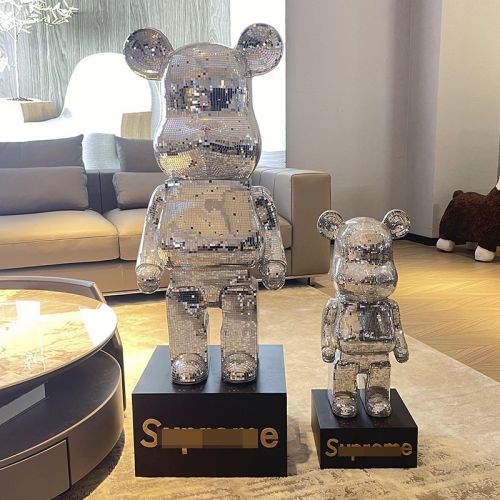 trending cartoon violent bear coin bank modern simple tv cabinet light luxury large floor creative decorations decoration