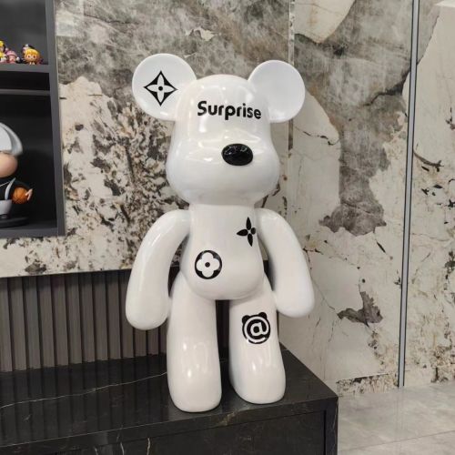 large violent bear soft decoration coin bank doll internet celebrity living room entrance gift tv cabinet gift creative decoration