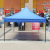 Black King Kong Bold Advertising Four-Legged Tent Outdoor Collapsible Stall Printing Night Market Sunshade Parking Canopy