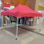 Milky White Automatic Rack Outdoor Tent Cloth Transparent Thickened Waterproof Canopy Windproof and Water Resistant Stall Big Umbrella Sunshade