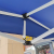 Milk White Automatic Stand Stall Canopy Sunshade Collapsible Tent Big Umbrella Square Rainproof Parking Shed Night Market