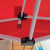 Milky White Automatic Stand Outdoor Advertising Tent Retractable Folding Four-Leg Tent Stall Sunshade Canopy Umbrella