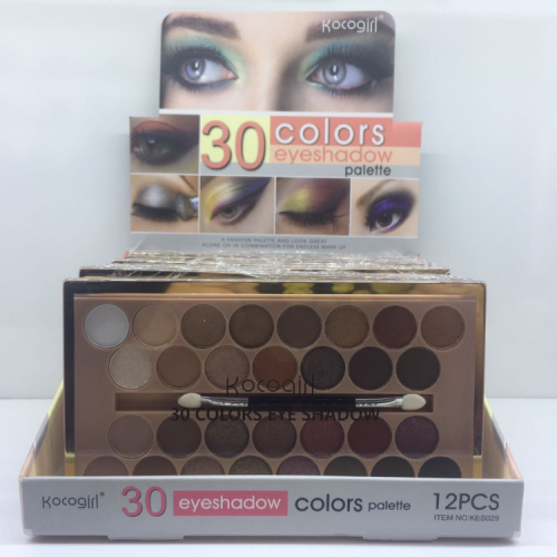 30 color eyeshadow beginner daily light makeup earth color series eye shadow plate advanced sense lasting without makeup