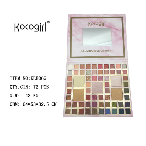 cross-border foreign trade eyeshadow plate shimmering powder shimmer matte makeup plate not easy decolorizing beginner‘s daily ins
