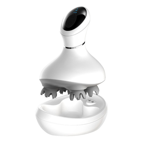 新款头部按摩仪 家用电动揉捏震动防水充电多功能头皮头部按摩器