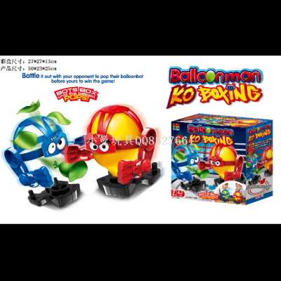Cross-Border Hot Sale Boxing Battle Robot Toy Match-up Balloon Boxing Puzzle Interaction Parent-Child Leisure Toy