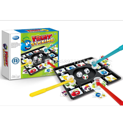 Fruit Luscious Suctions Table Games for Children Suction Cup Brain Big Combat Interactive Parent-Child Toys