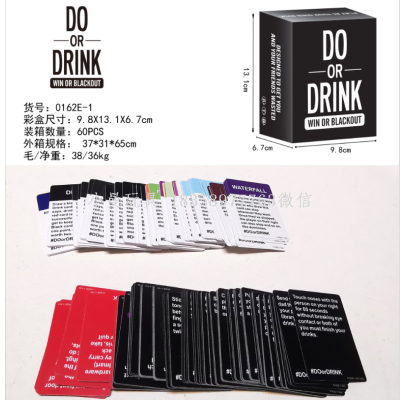 Cross-Border English Board Game Doorink Card Game