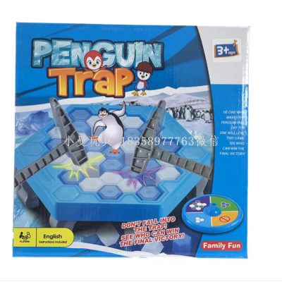 Save Penguin Knock Ice Cube Personally Interactive Desktop Game Educational Toys