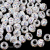 200pcs Rhinestone Colorful Artificial Crsystal Large Hole Beads For Jewelry Making DIY Bracelet Necklace Charms Handicrafts Small Business Supplies