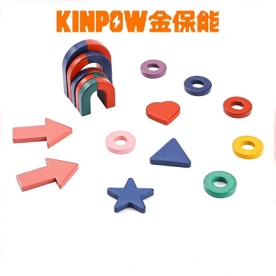 Children's Experiment Teaching Magnetic NS Pole U-Shaped Strip Painting Teaching Children's Physics Experiment Puzzle Handheld Magnet