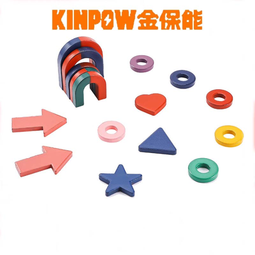 children‘s experiment teaching magnetic ns pole u-shaped strip painting teaching children‘s physics experiment puzzle handheld magnet