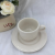 Coffee Set Set European-Style Ceramic Afternoon Tea Pure White Coffee Cup with Plate