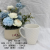 Embossed Ceramic Cup Retro Style Embossed Mug Simple High Sense Home Large-Capacity Water Cup