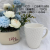 Relief Cup Retro Style Embossed Mug Simple High Sense Home Large-Capacity Water Cup