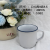 Colored Glaze Ceramic Mug Colorful Creative Cup Colored Glaze Coffee Cup