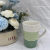 Creative European-Style British Ceramic Striped Mug Water Cup Ins Nordic Cup New Bone China Ceramic Cup