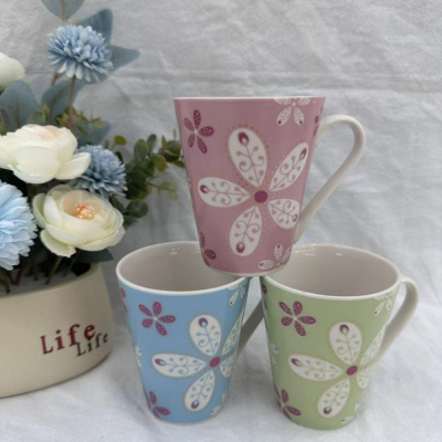 Mug Good-looking Household Water Cup Breakfast Cup Commercial Ceramic Cup Wholesale Fresh Mug