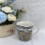 Factory Direct Sales Ceramic Creative Personalized Trend New Fashion Water Cup Black Mouth Milk Cup Black Flower Series
