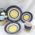 24PCs Set Nordic Tableware Gift Set Household Bowl Plate Tableware Set Suit