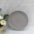 Glaze Kiln Nordic Ceramic Plate High-Grade Light Luxury Plate Dinner Plate Household Flat Plate