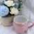 Gradient Light Luxury Ceramic Cup Colorful Mug Student Drinking Cup Office Coffee Cup Milk Cup Hand Gift