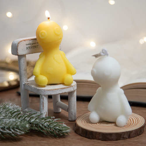 万圣节鬼娃娃香薰蜡烛跨境节日伴手礼ins创意家居摆饰套装拍摄道