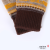 2023 New Fashionable Knitted Color Matching Warm Youth Children Student Gloves Multi-Color Touch Screen Warm Gloves
