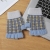 2023 New Open Finger Cold Protection in Winter Warm Color Matching Fashionable Knitted Gloves