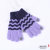 Twill Pattern Two-Color Autumn and Winter Touch Screen Student Gloves Couple Knitted Cold-Proof Plush Thickened Riding Gloves